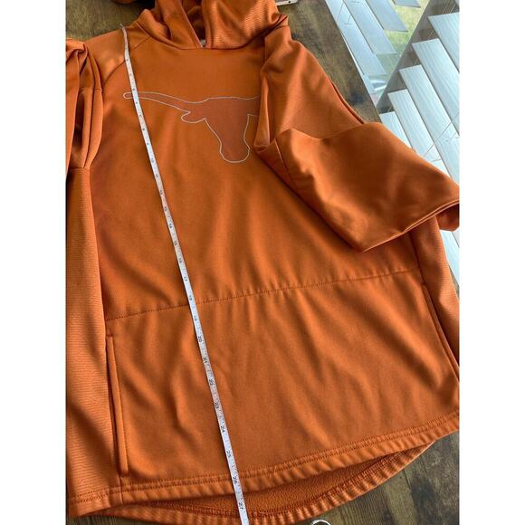 Longhorn Apparel Unisex Orange M Logo Sweater Hoodie Pouch Pocket - Picture 8 of 10